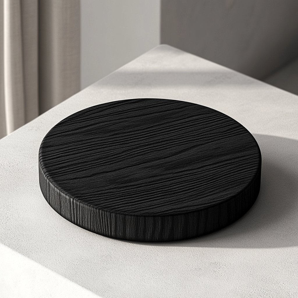 Découvrez le Couvercle en Bois Noir Mat